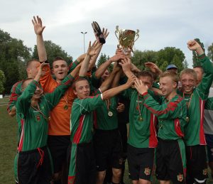 Şcoala Sportivă din Ungheni - Campioana diviziei A U-18 la fotbal