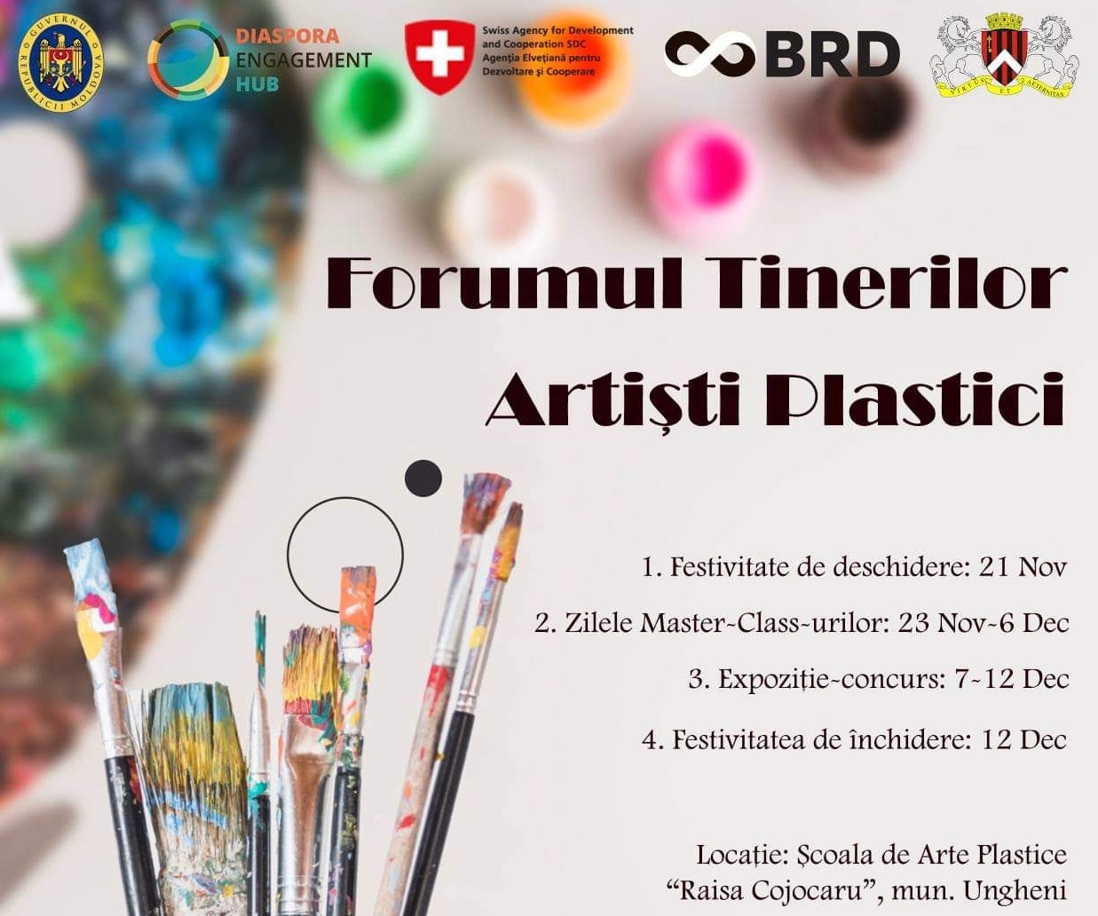 La Ungheni Are Loc Forumul Tinerilor Artiști Plastici Inițiatoarea Este O Ungheneancă Studentă La Iași Expresul